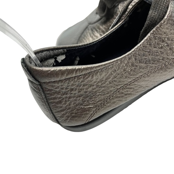 AEROSOLES TOY SOLDIER Metallic Bronze Genuine Leather Sneakers Casual Shoes 5 M - Picture 13 of 16